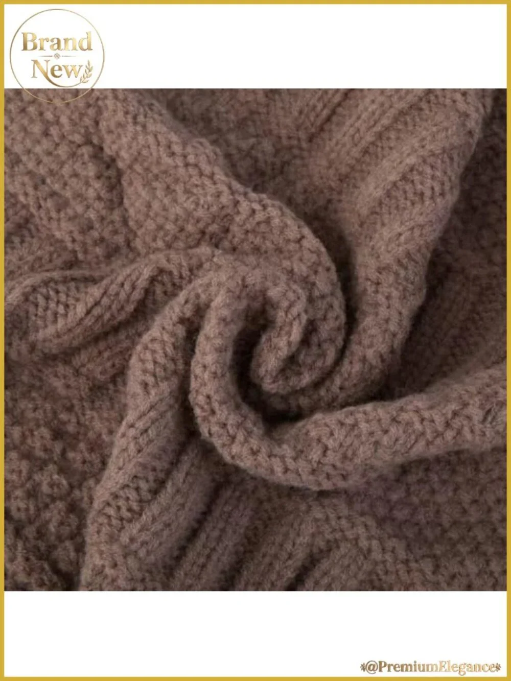 Women's Triangle Knotted Shawl Wrap Acrylic Knitted Sweater Scarf Cardigan Cape